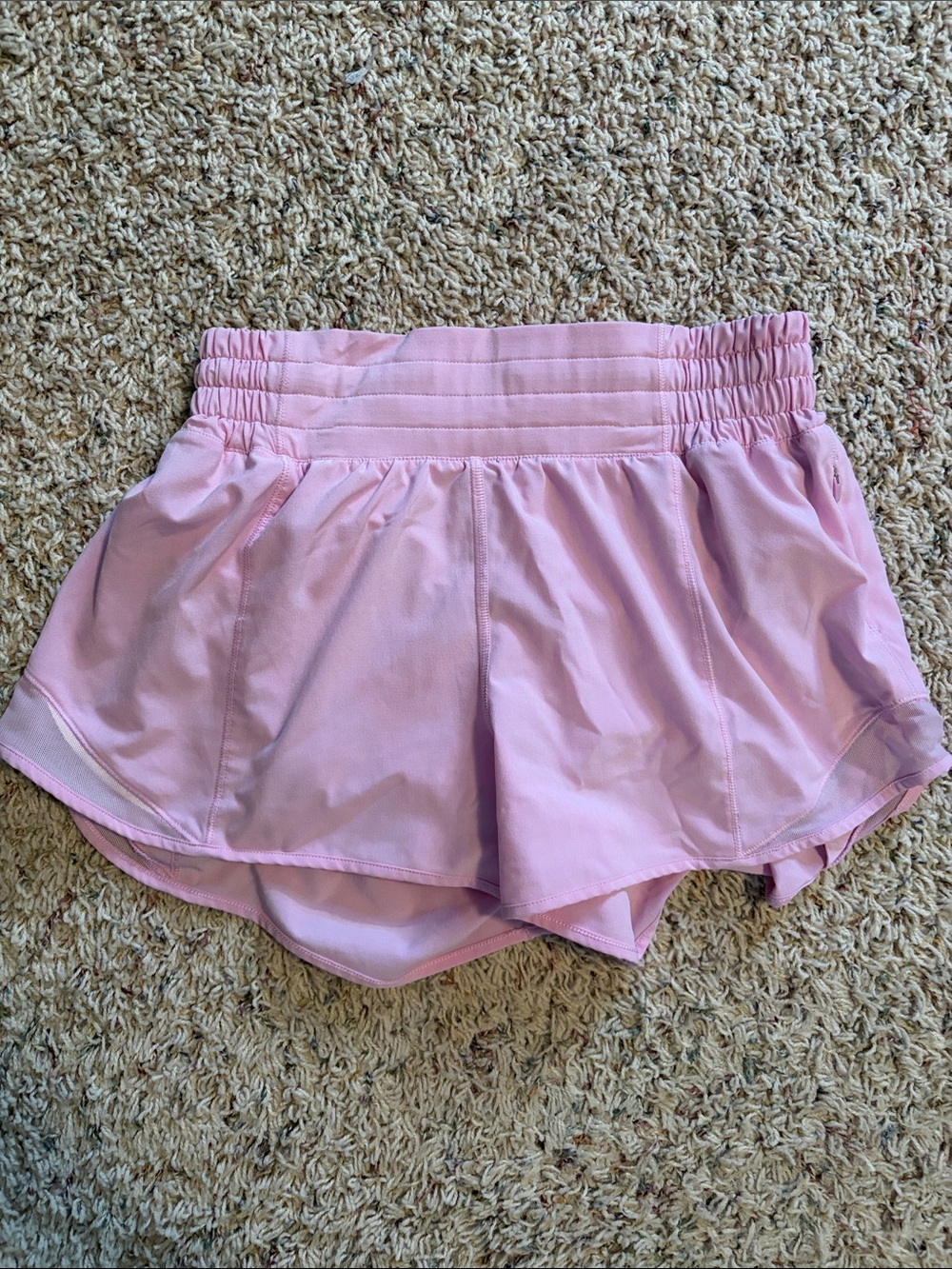lululemon Pink Hotty Hot shorts